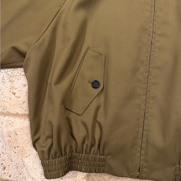 Miu Miu Gabardine Epaulette Military Blouson Bomber Jacket - Picture 5 of 16